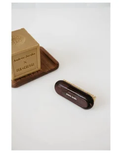 Andrée Jardin Nettoyage, Entretien-Coffret savon et brosse x Fer à Cheval Naturel