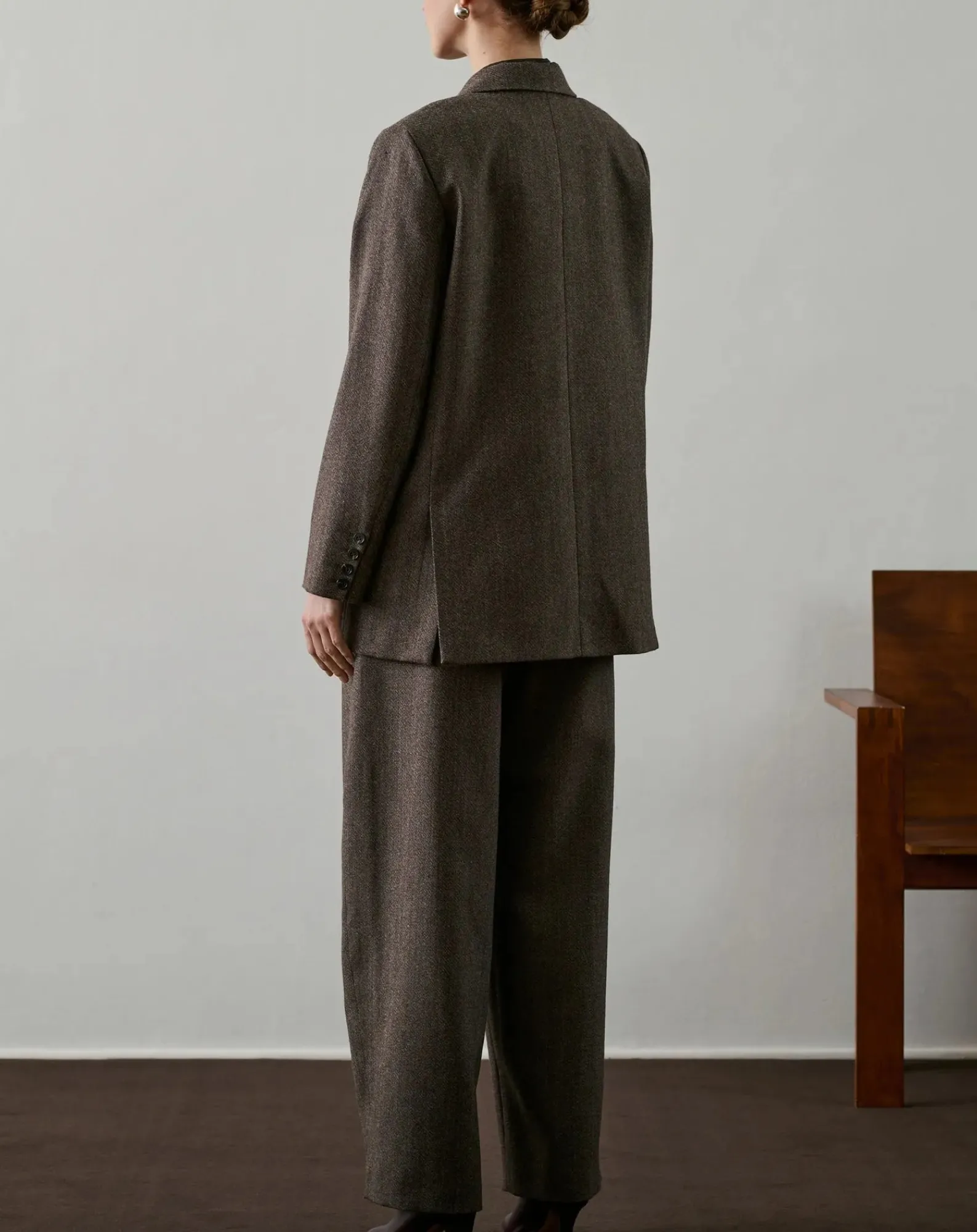 Soeur Pantalons, Jeans-Cole Laine Pants Gris
