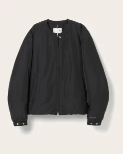 YDOT Vestes, Manteaux-Collarless Bomber Jacket Noir