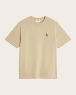 Maison Kitsuné Tee-Shirts, Polos-Comfort Cotton Dressed Fox T-Shirt Beige