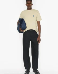 Maison Kitsuné Tee-Shirts, Polos-Comfort Cotton Dressed Fox T-Shirt Beige