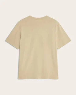 Maison Kitsuné Tee-Shirts, Polos-Comfort Cotton Dressed Fox T-Shirt Beige