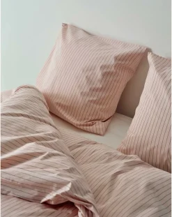 Hay Linge De Lit-Comforter cover Fineline Rose pâle