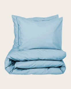 Suite 702 Linge De Lit-Comforter cover in organic percale Bleu ciel
