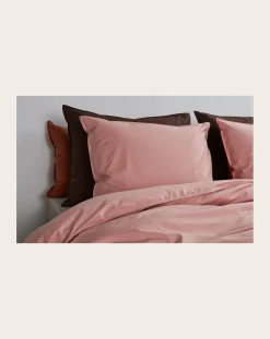 Suite 702 Linge De Lit-Comforter cover in organic percale Vieux Rose