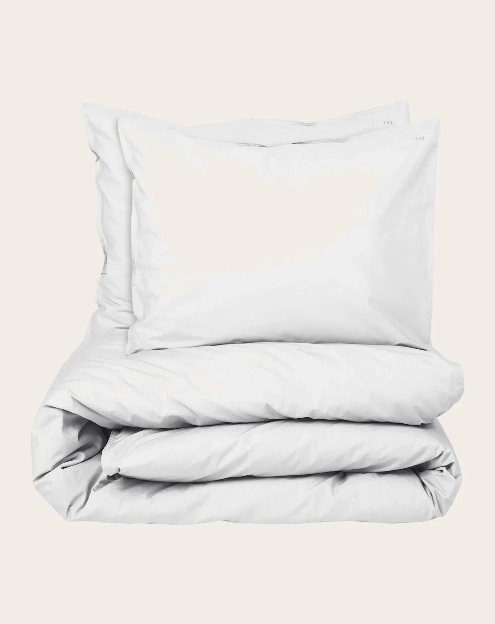 Suite 702 Linge De Lit-Comforter cover in organic percale Blanc