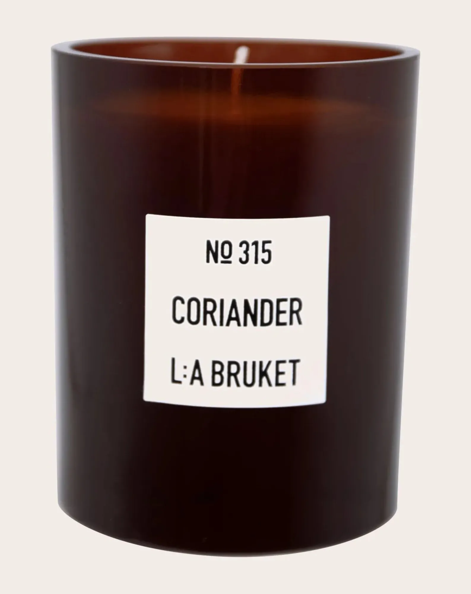 L:A BRUKET Bougies, Senteurs-Coriander scented candle - 260g Non teinté