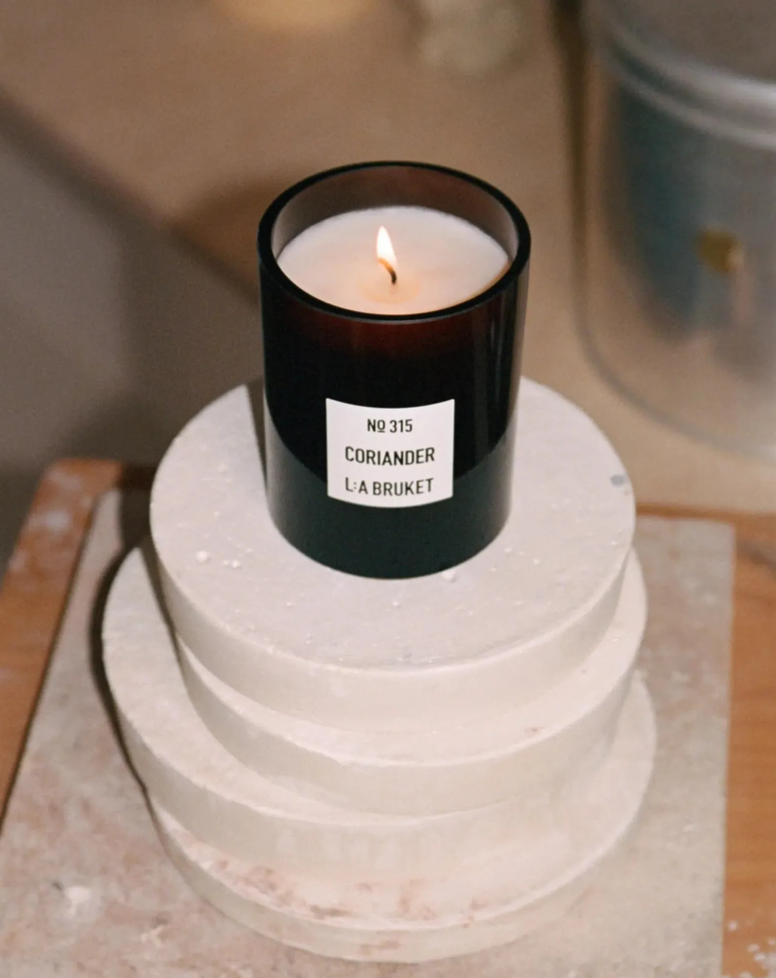 L:A BRUKET Bougies, Senteurs-Coriander scented candle - 260g Non teinté