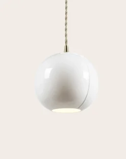 Serax Suspensions-Cosmo porcelain hanging lamp, Anita Le Grelle Blanc
