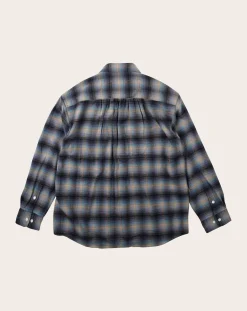 Frizmworks Chemises-Cotton Flannel Check Work Shirt Bleu marine