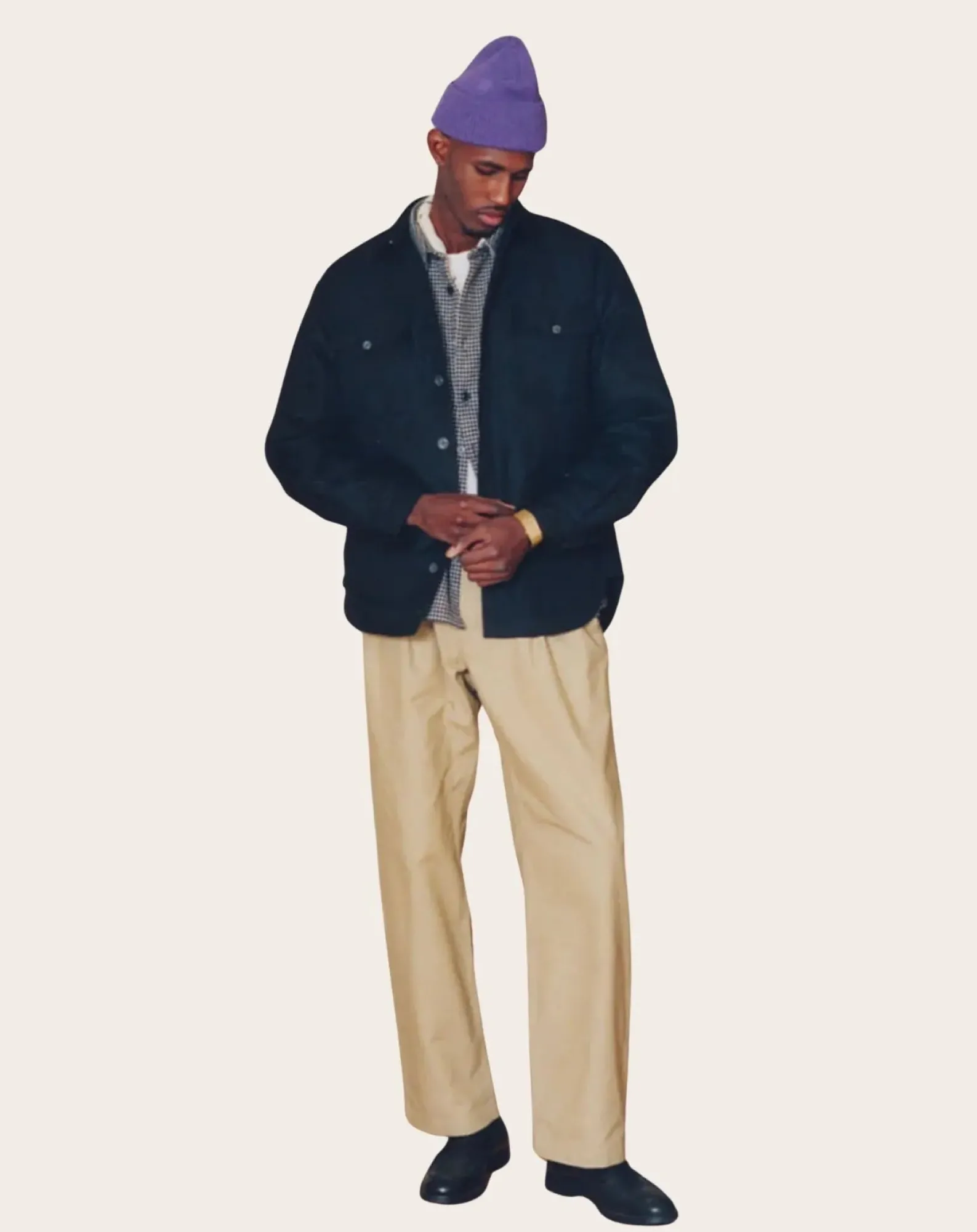 Later Vestes, Manteaux-Cotton Quilted Jacket Noir