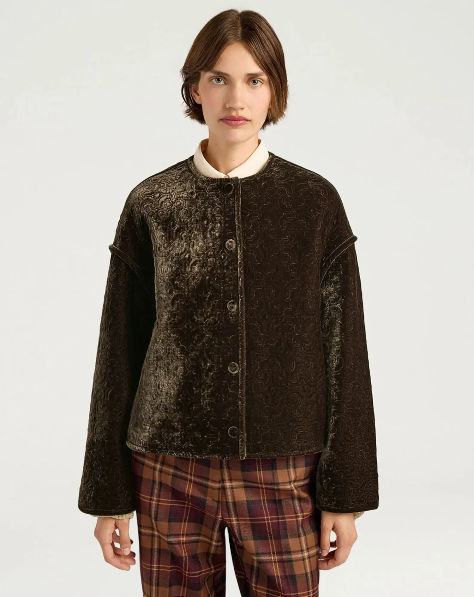 Momoni Vestes, Manteaux-Cranberry coat Marron