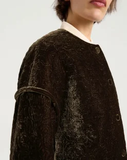 Momoni Vestes, Manteaux-Cranberry coat Marron