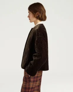 Momoni Vestes, Manteaux-Cranberry coat Marron