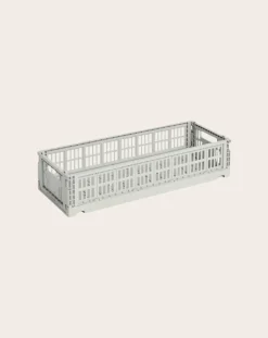 Hay Rangements-Crate extended folding crate Gris