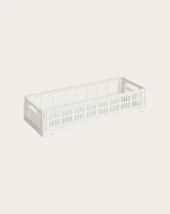Hay Rangements-Crate extended folding crate Blanc