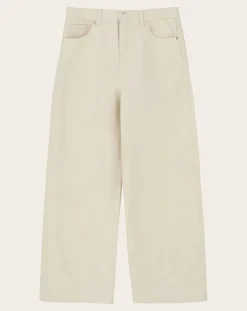 Skall Studio Pantalons, Jeans-Crop Taylor Organic Cotton Jeans Ecru