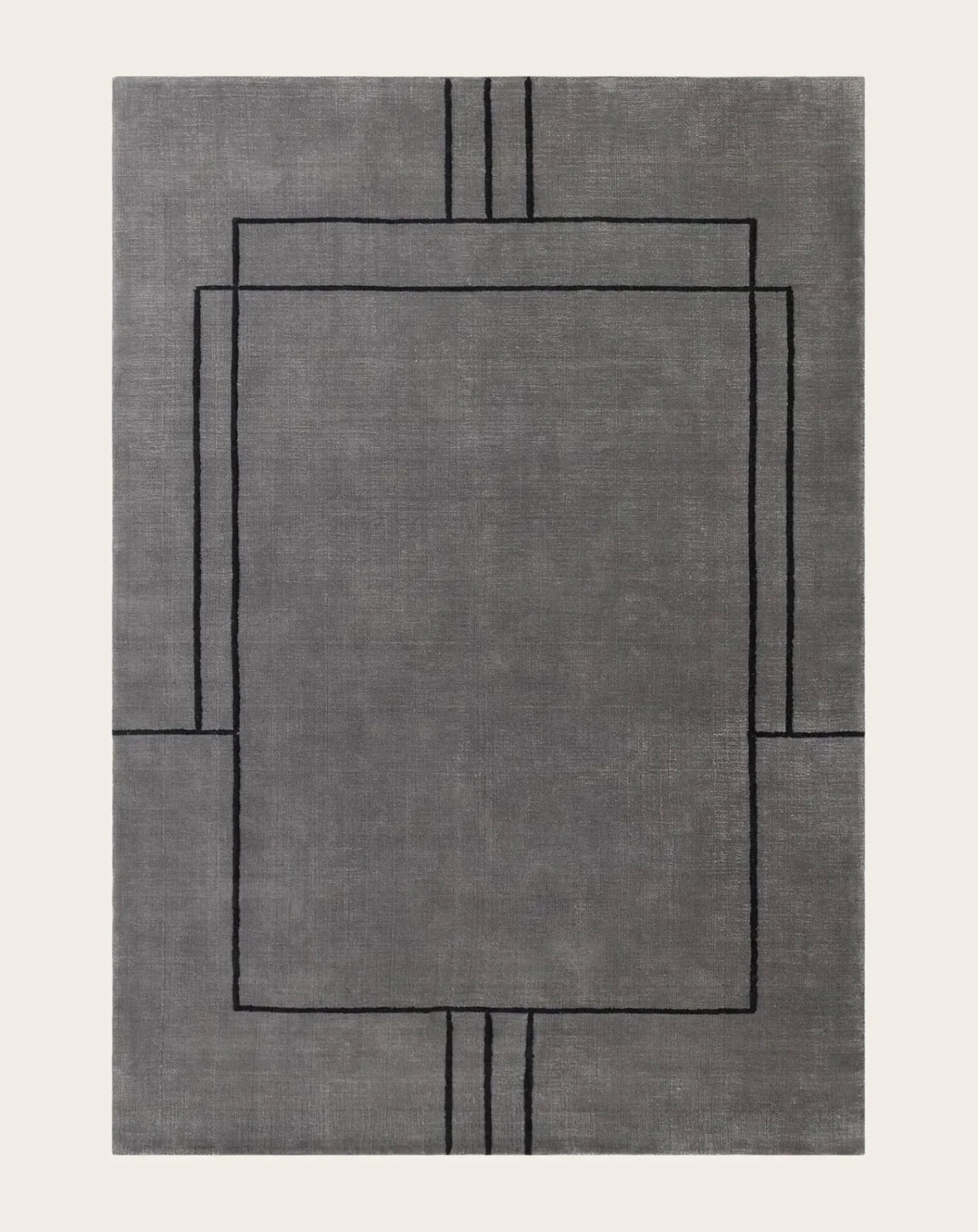 & Tradition Tapis-Cruise carpet Gris