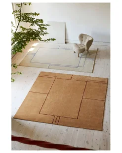 & Tradition Tapis-Cruise Rug Brun