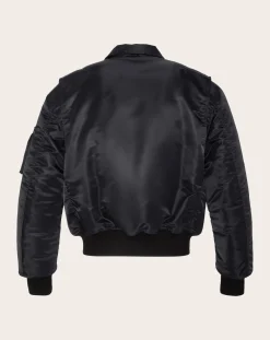 Schott Vestes, Manteaux-CWU Bomber Jacket Noir