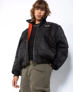 Schott Vestes, Manteaux-CWU Bomber Jacket Noir