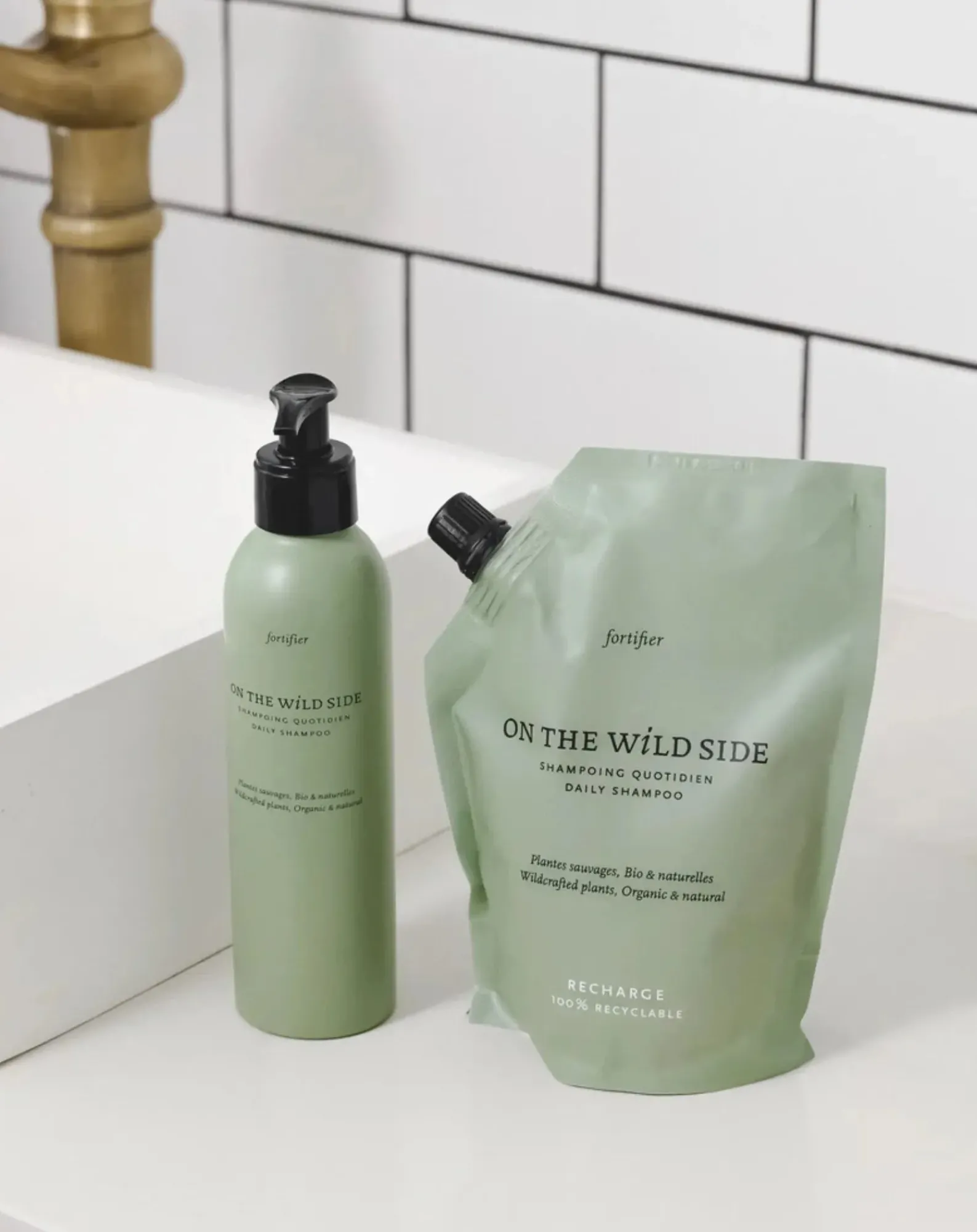 On The Wild Side Soins Des Cheveux-Daily Shampoo Refill - 400 ml Non teinté