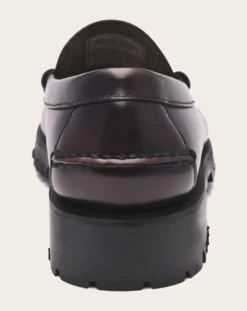 Sebago Derbies, Mocassins-Dan Lug loafers Bordeaux