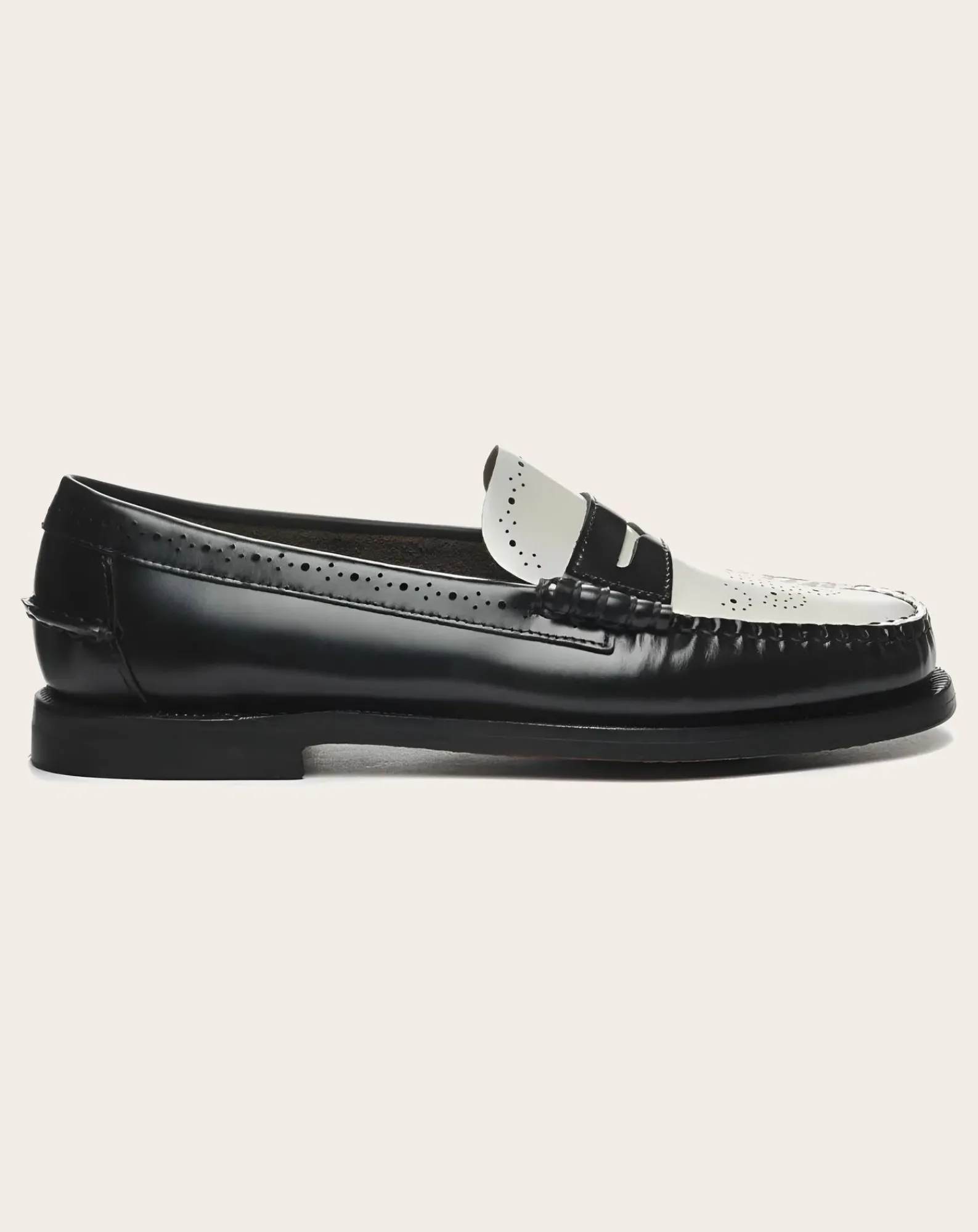 Sebago Derbies, Mocassins-Dan Perf loafers Noir
