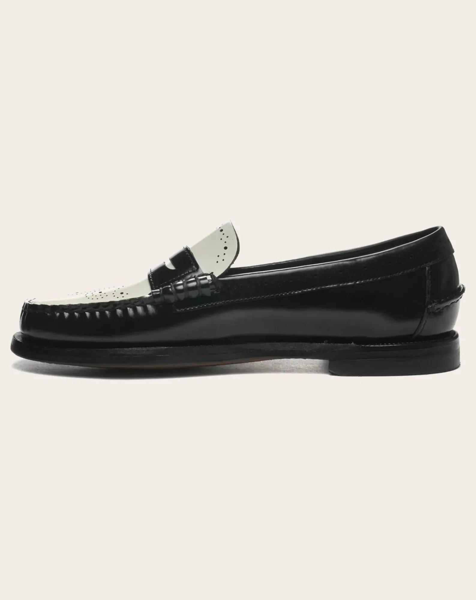 Sebago Derbies, Mocassins-Dan Perf loafers Noir