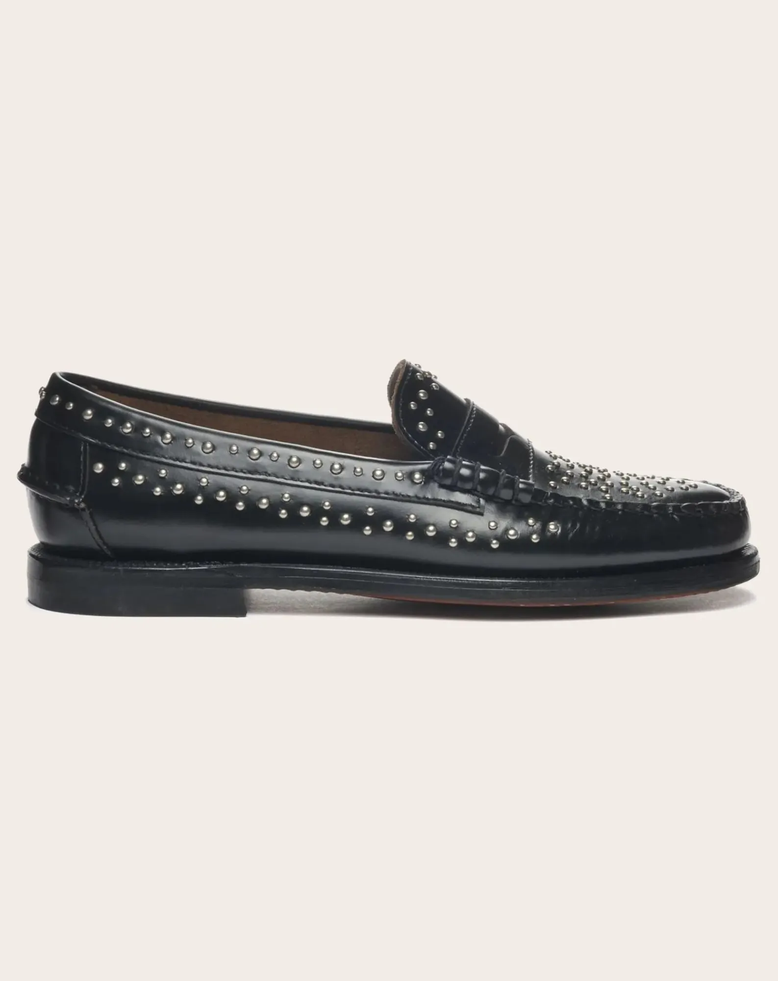 Sebago Derbies, Mocassins-Dan Studs loafers Noir