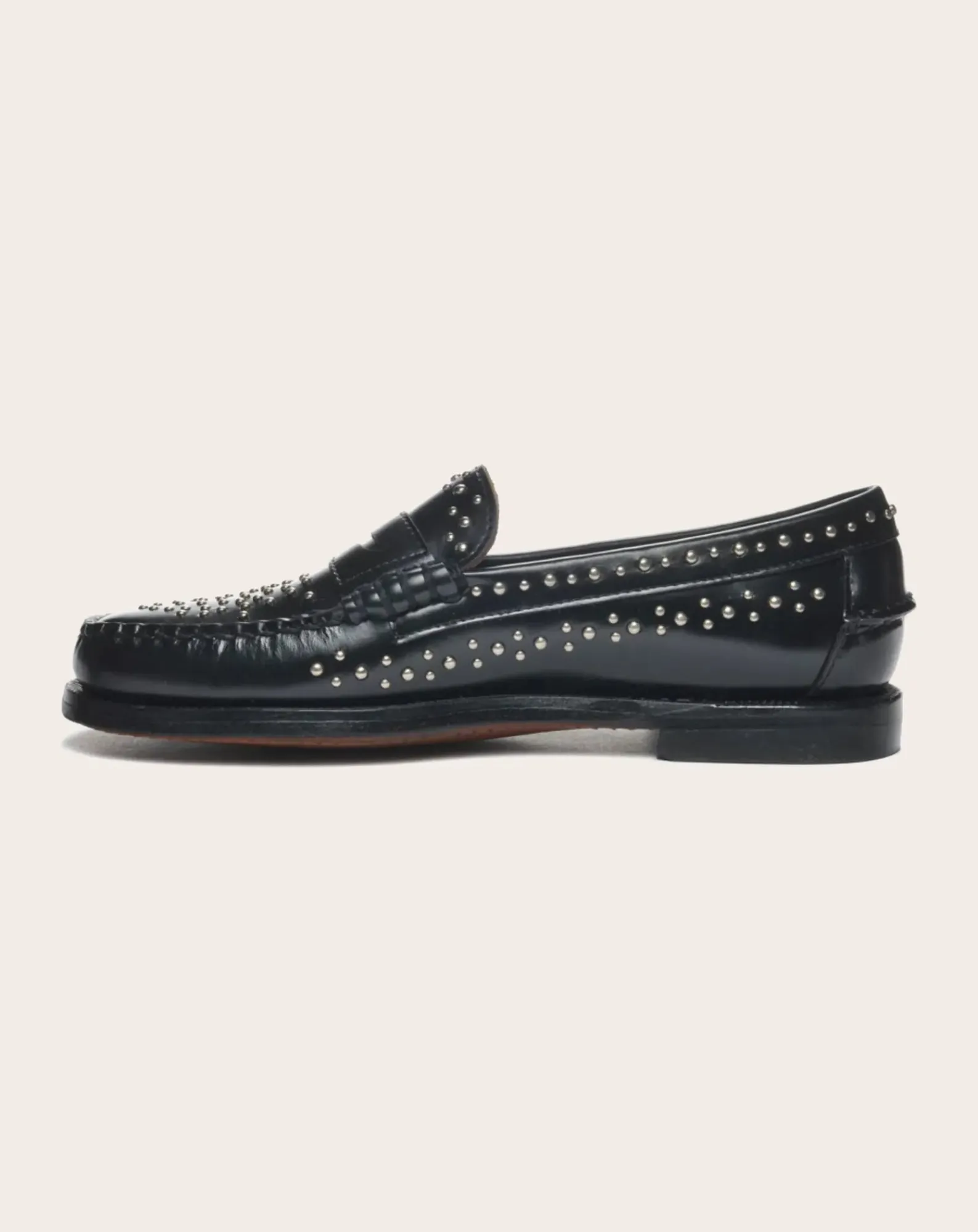 Sebago Derbies, Mocassins-Dan Studs loafers Noir