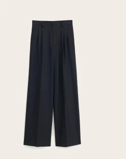 Filippa K Pantalons, Jeans-Darcey wool pants Noir