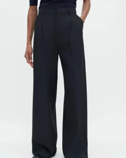 Filippa K Pantalons, Jeans-Darcey wool pants Noir