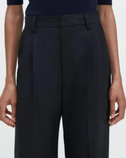 Filippa K Pantalons, Jeans-Darcey wool pants Noir