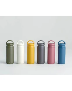 Kinto Gourdes, Lunch-Box-Day Off Bottle - 500 ml Blanc