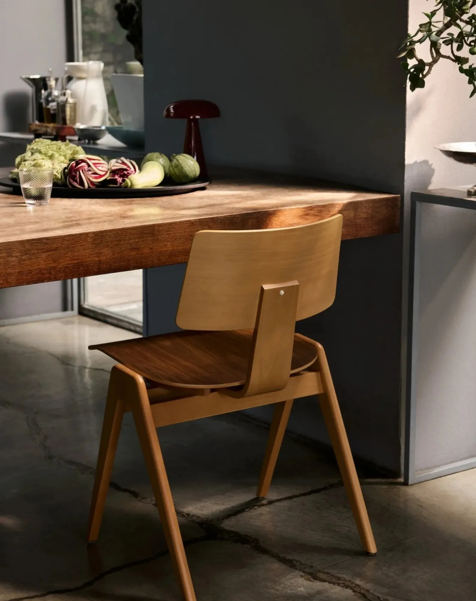 & Tradition Chaises, Tabourets-Daystack RD1 chair, Robin Day Noyer