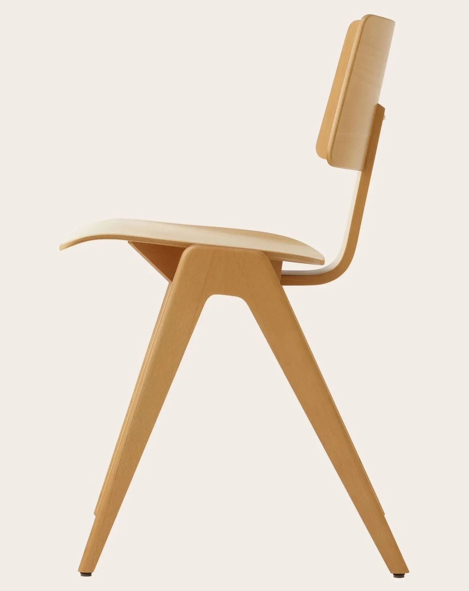 & Tradition Chaises, Tabourets-Daystack RD1 chair, Robin Day Hêtre