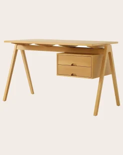 & Tradition Tables, Bureaux-Daystack RD3 desk, Robin Day Bouleau