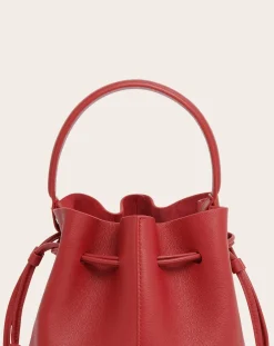 Mansur Gavriel Sacs À Bandoulière-Dea Bucket bag Rouge