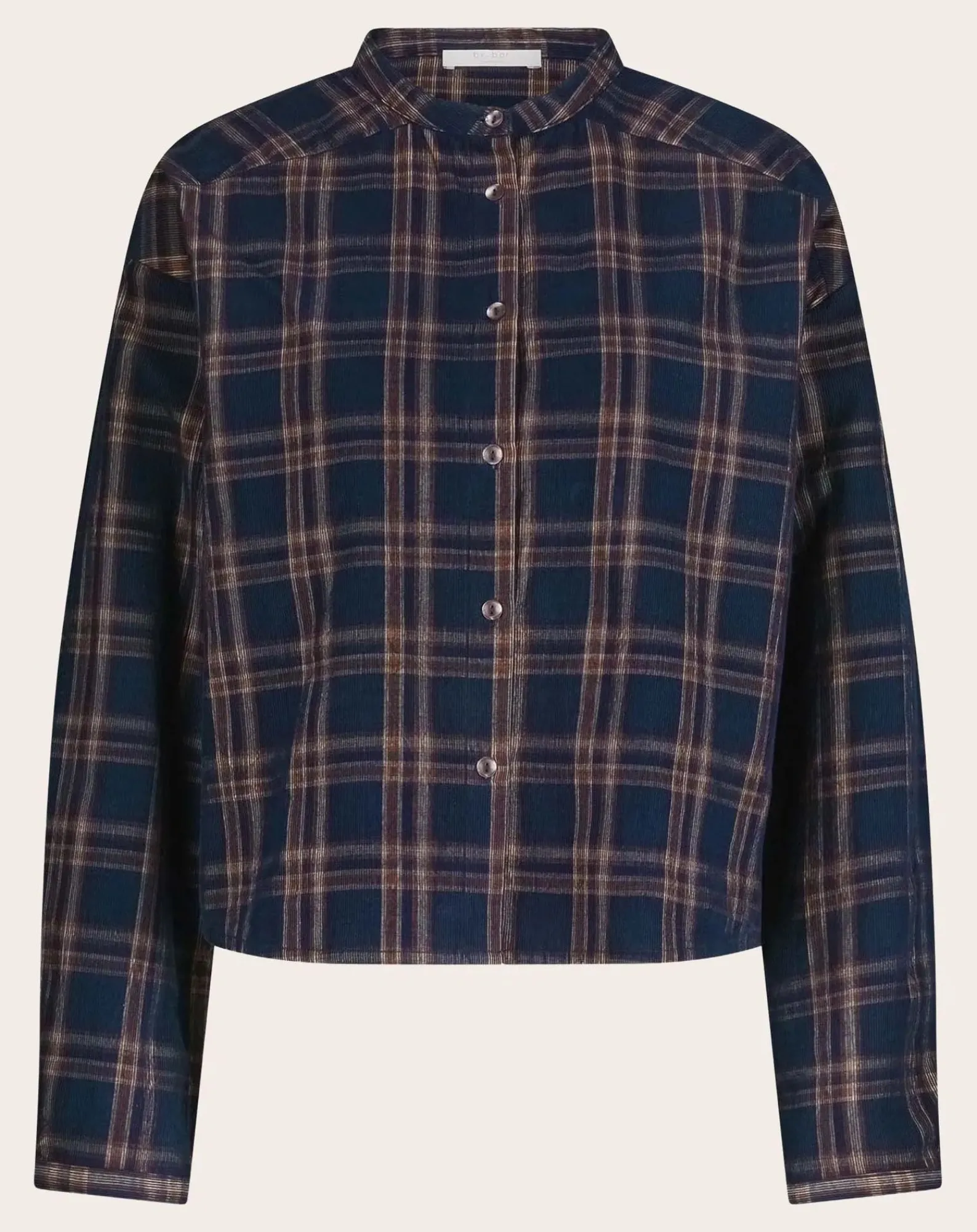 By Bar Blouses, Chemises-Dean Carreaux Blouse Marron