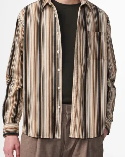 NN.07 Chemises-Deon shirt 50008 Beige