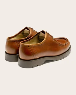 Kleman Derbies, Mocassins-Derbies Notched sole Tambour TH Leather Cognac