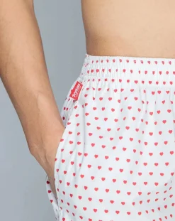Pockies Chaussettes, Sous-Vêtements-Dirty Love Organic Cotton boxer shorts Rouge