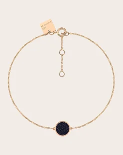 Ginette NY Bracelets-Disc Mini Ever bracelet Blue Sandstone