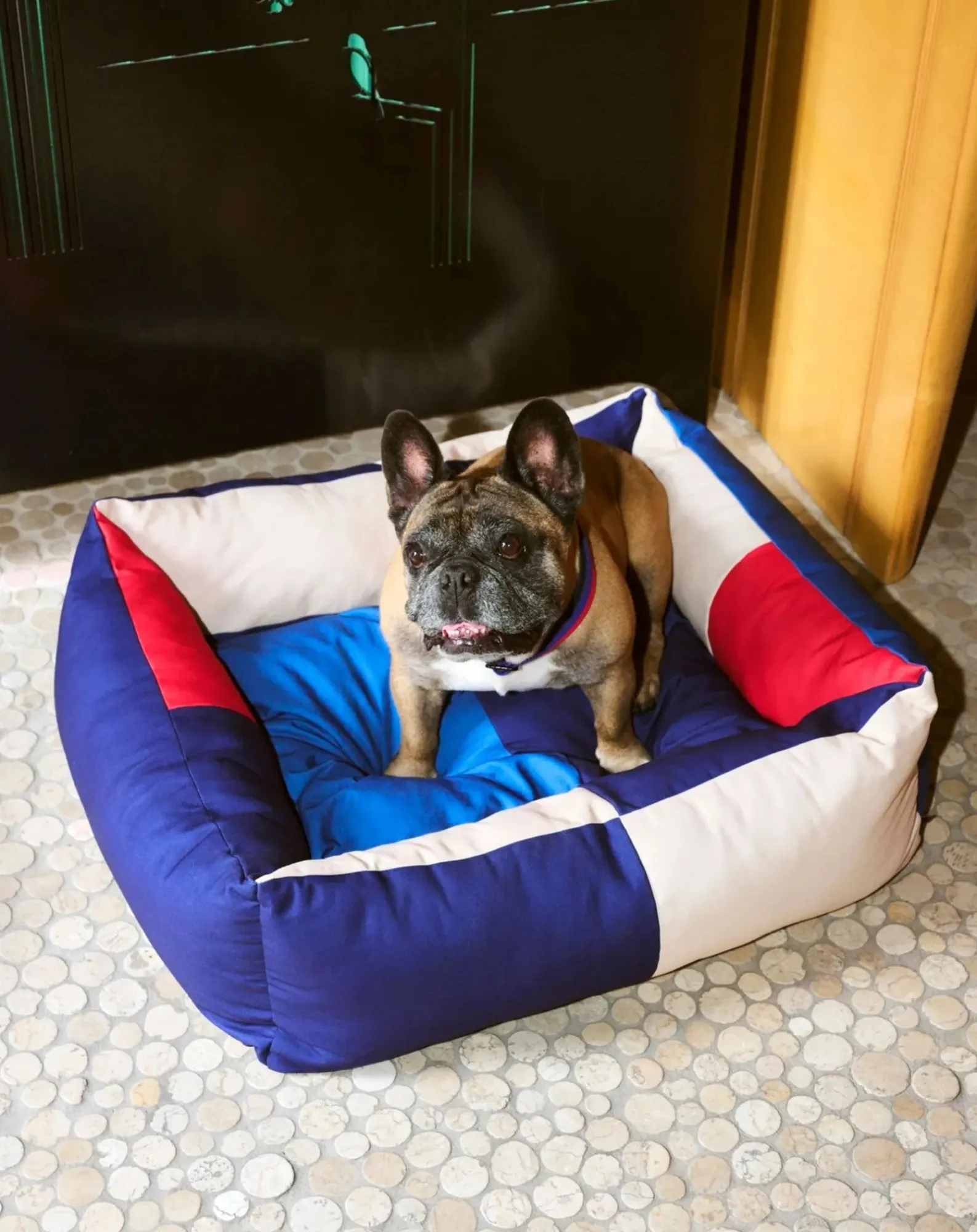Hay Accessoires Animaux-Dog bed Bleu foncé