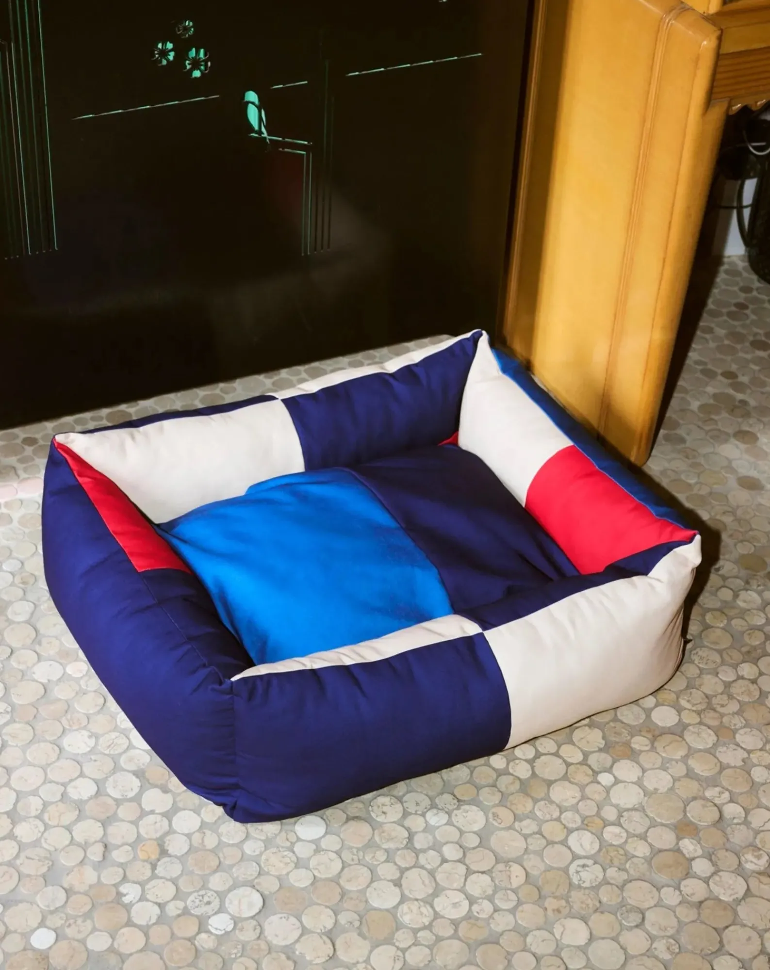 Hay Accessoires Animaux-Dog bed Bleu foncé