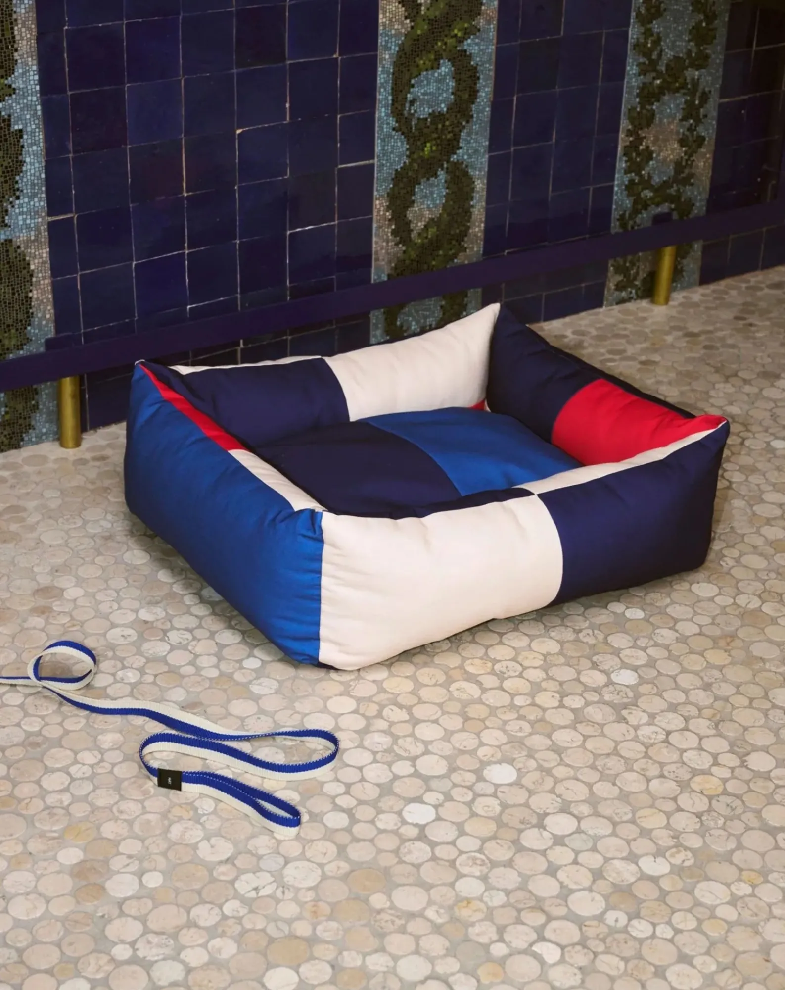 Hay Accessoires Animaux-Dog bed Bleu foncé