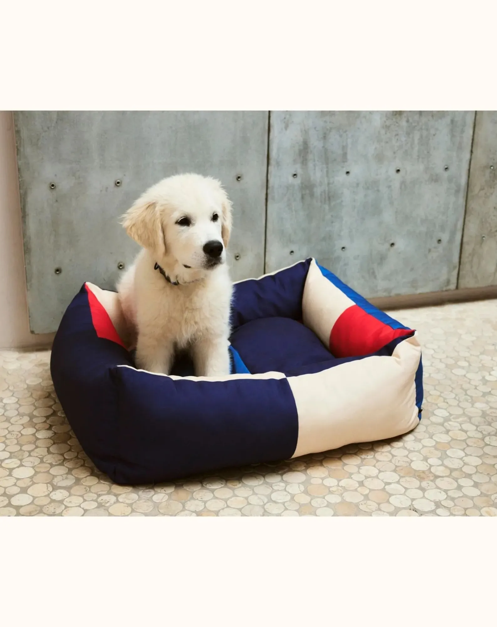 Hay Accessoires Animaux-Dog bed Bleu foncé