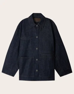 Soeur Vestes, Manteaux-Domingo Denim Organic Cotton Jacket Denim brut