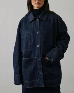 Soeur Vestes, Manteaux-Domingo Denim Organic Cotton Jacket Denim brut